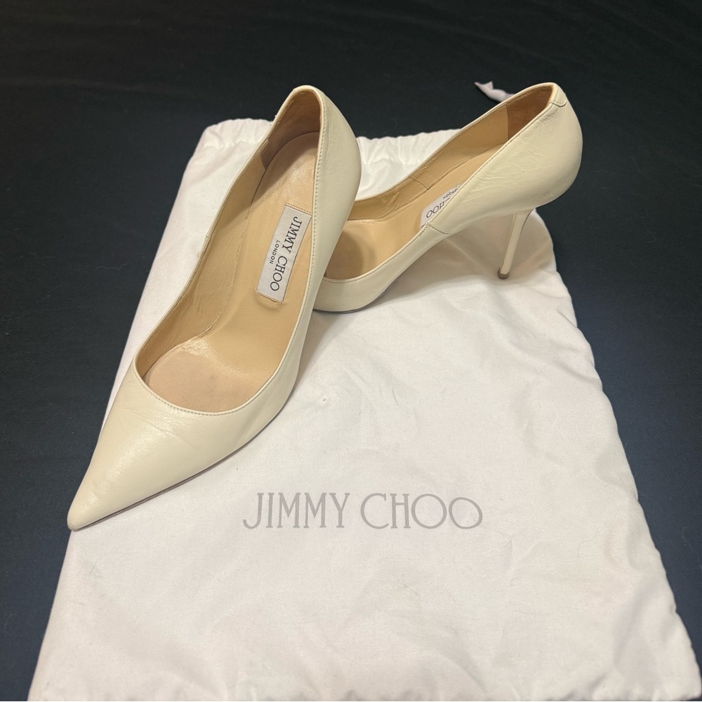 Jimmy Choo Ivory Women's Heels